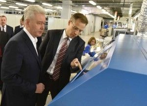 Сергей Собянин посетил научно-производственный предприятие «Итэлма».