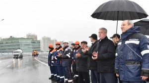 21 декабря 2015 Мэр Москвы Сергей Собянин открыл новуюэстакаду на транспортной развязке Можайского шоссе и МКАД