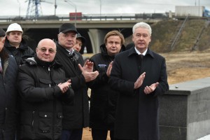 23 декабря 2015 Мэр Москвы Сергей Собянин открыл новый тоннель на развязке МКАД с Рязанским проспектом