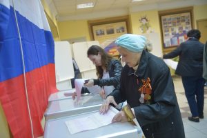 Члены молодёжной палаты Пресненского района участвовали в выборах