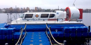Спасательные катера-вездеходы этой зимой впервые выйдут на Москву-реку. Фото: Департамент ГОЧСиПБ