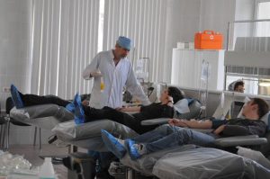 В рамках акции «Мы вместе» москвичи смогут сдать донорскую кровь. Фото: Антон Гердо, «Вечерняя Москва»