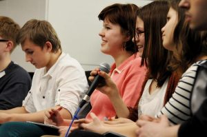 Встреча проводится с целью патриотического воспитания школьников. Фото: «Вечерняя Москва»