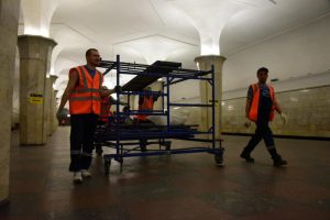 В планах провести реставрацию на 14 станциях московской подземки. Фото: Антон Гердо, «Вечерняя Москва»