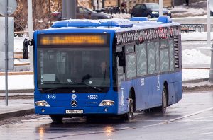 В ноябре 2017 года маршрут этого автобуса продлили от остановки метро «"Улица 1905 года" - Трансагентство». Фото: mos.ru