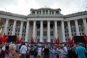 Акцию «Вахта памяти — 2019» организовали в столице. Фото: Анна Быкова