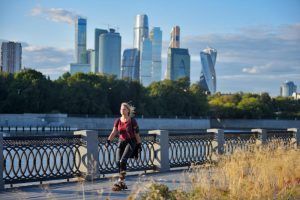 Небоскреб в форме скошенной призмы построят в районе. Фото: Александр Кожохин, «Вечерняя Москва»