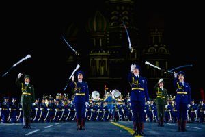 В парках Москвы выступят военные оркестры разных стран. Фото: Наталья Феоктистова, «Вечерняя Москва»