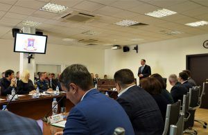 Оперативное совещание о «Московском долголетии» состоялось в префектуре ЦАО. Фото: Денис Кондратьев