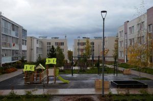 Более 60 дворов района благоустроили за 2019 год. Фото: Анна Быкова