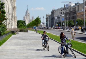Велоинфраструктура развивается в Москве в рамках программы «Мой район». Фото: Анна Быкова