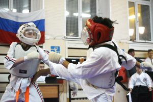 Детей и подростков пригласили на занятия по каратэ. Фото: Пелагия Замятина, «Вечерняя Москва»