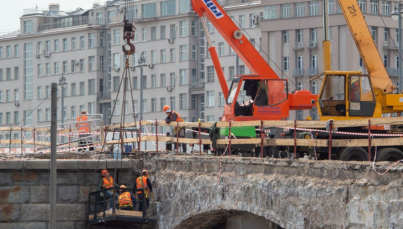 Каменный мост в Москве