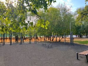 Бесплатные спортивные занятия организуют в парке «Красная Пресня». Фото взято со страницы парка в социальных сетях 