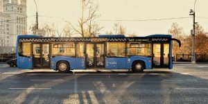Полоса для автобусов появится на Тишинской улице. Фото взято с официального сайта мэра Москвы
