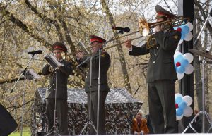 Выступление Свободного оркестра Алабинского военного гарнизона пройдет в парке «Красная Пресня». Фото: Анна Быкова, «Вечерняя Москва»