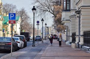 Улицу в Пресненском районе благоустроят для пешеходов и водителей. Фото: Анна Быкова, «Вечерняя Москва»