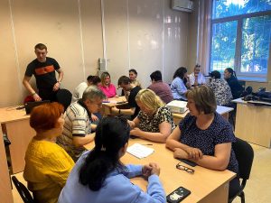 Интеллектуальную игру для жителей района организовали активисты Молпалаты. Фото: страница Молпалаты в социальных сетях