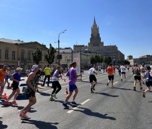 Представители Центра творчества «Пресня» присоединились к Всероссийскому мероприятию «ЗАБЕГ.РФ.». Фото: страница Центра в социальных сетях