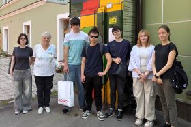 Волонтеры КБТ посетили центр «Сборка». Фото: Telegram-канал КБТ