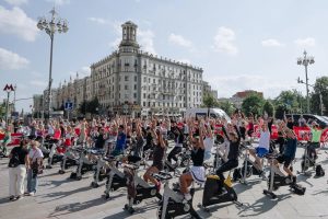 200 тренировок и 300 тыс. участников: итоги Дня физкультурника в столице. Фото: Департамент спорта города Москвы
