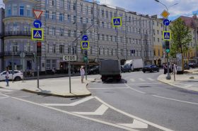 Движение на улице Пресненский Вал и Большой Бронной будет ограничено. Фото: Ксения Догонашева, «Вечерняя Москва»