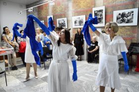 Показ экспозиции «Дочери Отчизны» состоялся музее «Пресня». Фото: страница управы Пресненского района в социальных сетях