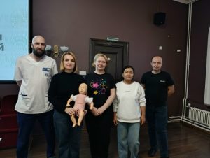 Мастер-класс по оказанию первой помощи провели в больнице имени Георгия Сперанского. Фото: сайт ДГКБ №9 имени Георгия Сперанского