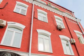 Капитальный ремонт дома в стиле эклектики завершился в Пресненском районе. Фото: пресс-служба Фонда капитального ремонта многоквартирных домов