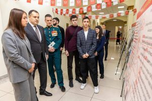 Открытие двух патриотических выставок состоялось в МГЮА. Фото: сайт МГЮА