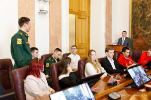 «Открытая трибуна»: встреча с героем России состоялась в МГЮА. Фото: сайт МГЮА